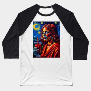 THE BLOODY MARY in starry night Baseball T-Shirt